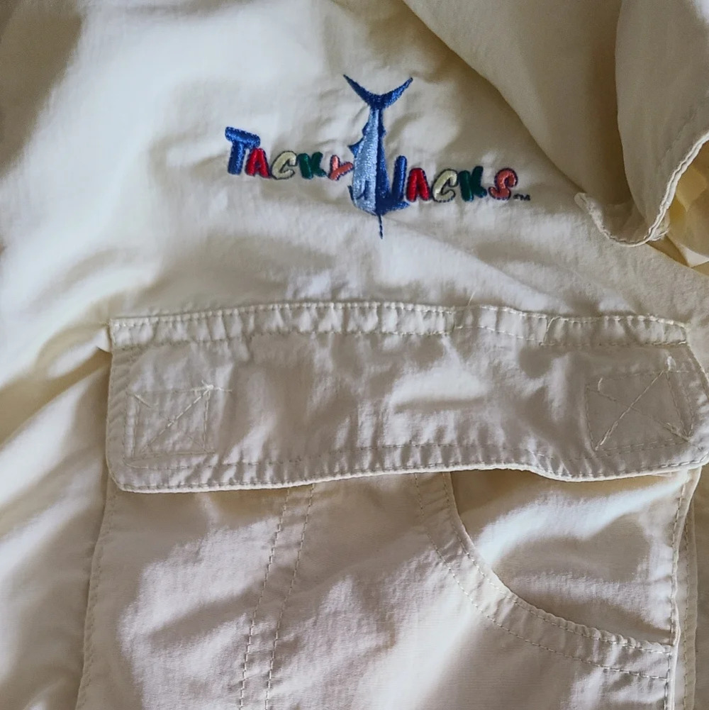 Mens shirt Size XXXL yellow Tacky Jacks nylon - Picture 8 of 15